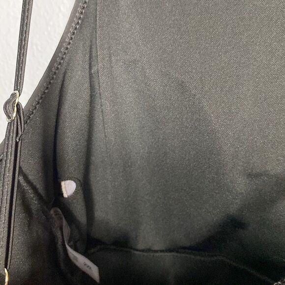 Black Tiered One Piece Black Swimsuit Size 2XL - Picture 7 of 7